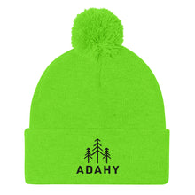 Load image into Gallery viewer, Adahy Pom-Pom Beanie (Black Logo)