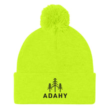 Load image into Gallery viewer, Adahy Pom-Pom Beanie (Black Logo)