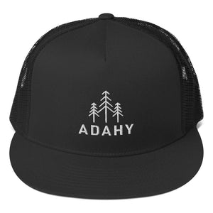 Adahy Trucker Cap (White Logo)