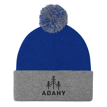 Load image into Gallery viewer, Adahy Pom-Pom Beanie (Black Logo)