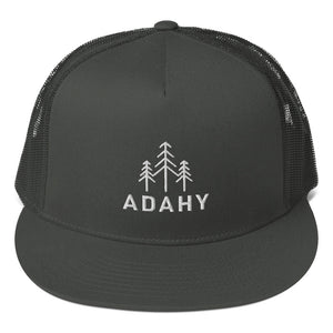 Adahy Trucker Cap (White Logo)